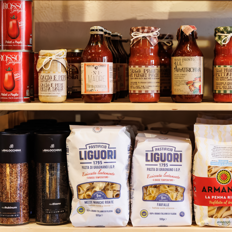 Salsas artesanales y cremas gourmet italianas